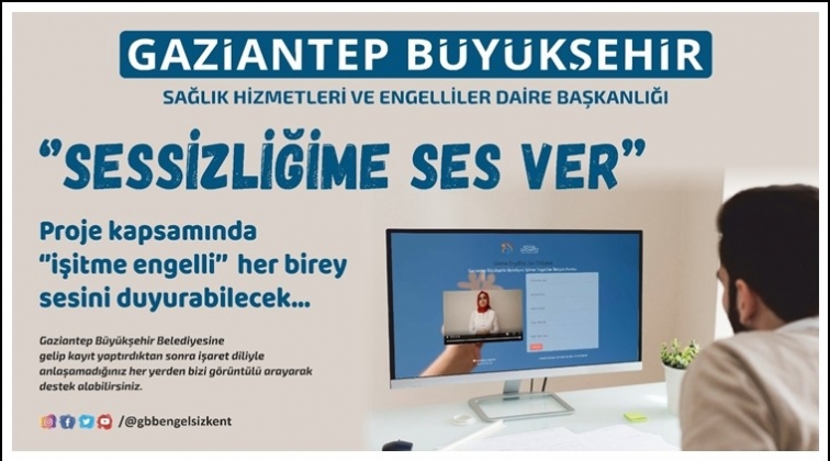 B&uuml;y&uuml;kşehir, işitme engellilerin sesi olacak
