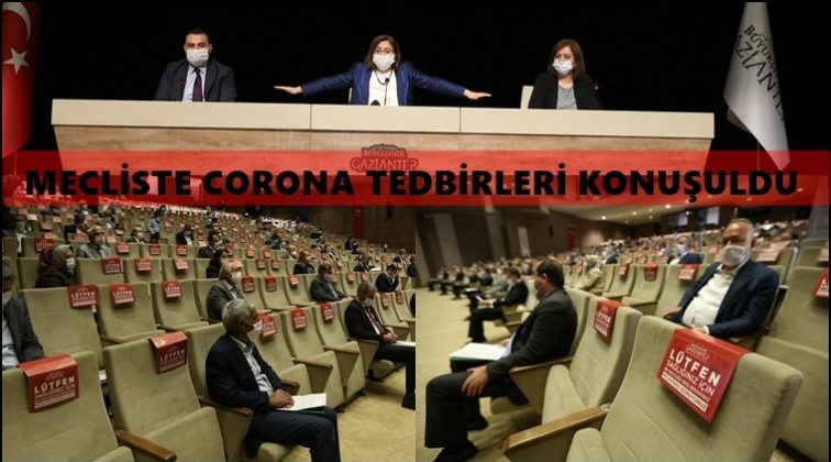 B&uuml;y&uuml;kşehir meclisinde g&uuml;ndem corona