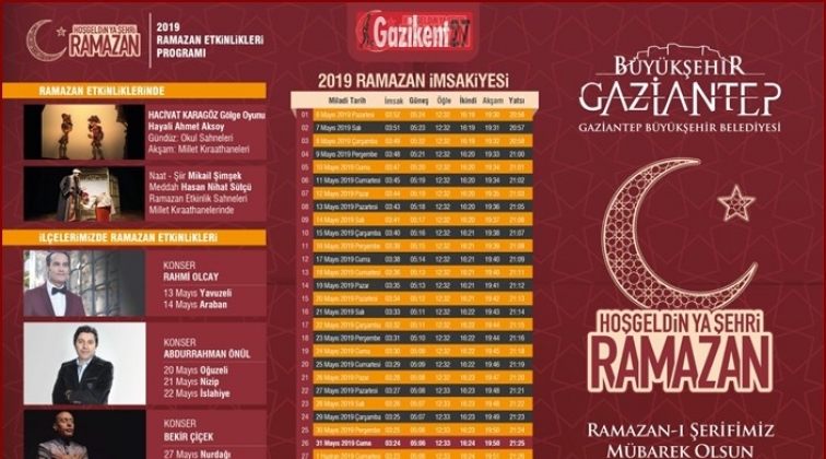 B&uuml;y&uuml;kşehir'de Ramazan hazırlıkları tamamlandı
