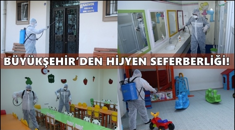 B&uuml;y&uuml;kşehir'de temizlik seferberliği