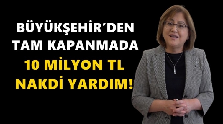 B&uuml;y&uuml;kşehir'den 10 milyon lira yardım