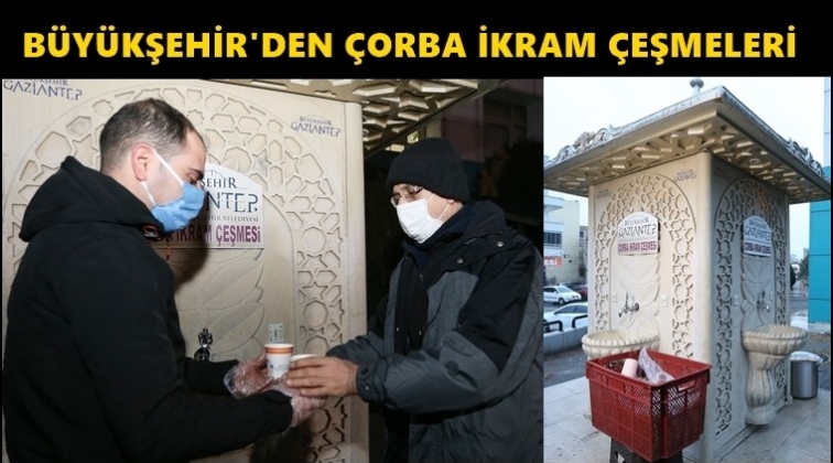B&uuml;y&uuml;kşehir'den '&Ccedil;orba İkram &Ccedil;eşmesi'