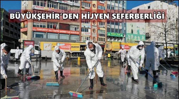 B&uuml;y&uuml;kşehir'den dezenfekte ve ila&ccedil;lama