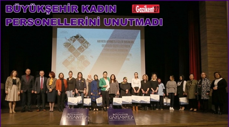 B&uuml;y&uuml;kşehir'den kadın personellere s&ouml;yleşi ve dinleti