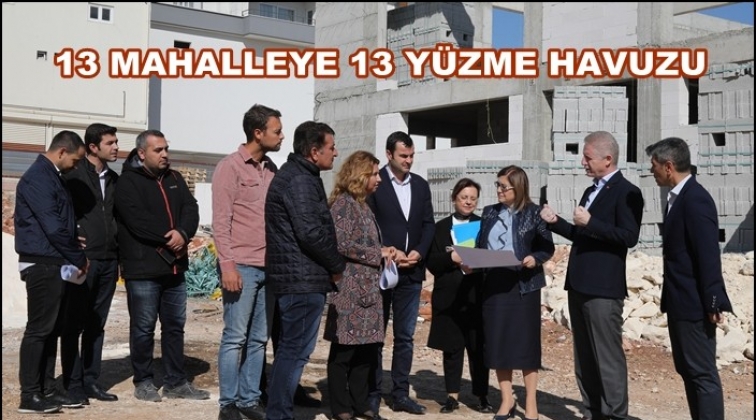 B&uuml;y&uuml;kşehir'den &ldquo;Mahalle Tipi Havuz Projesi&rdquo;