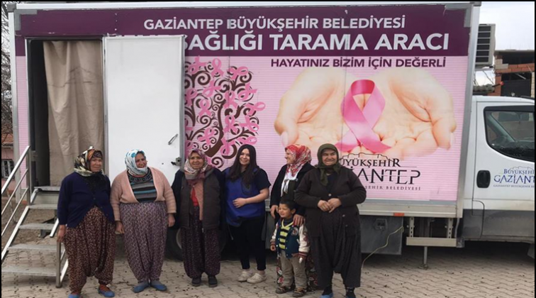 B&uuml;y&uuml;kşehir'den mobil kanser tarama hizmeti