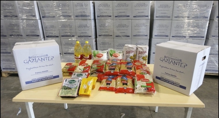 B&uuml;y&uuml;kşehir'den Ramazan'a 100 bin gıda paketi