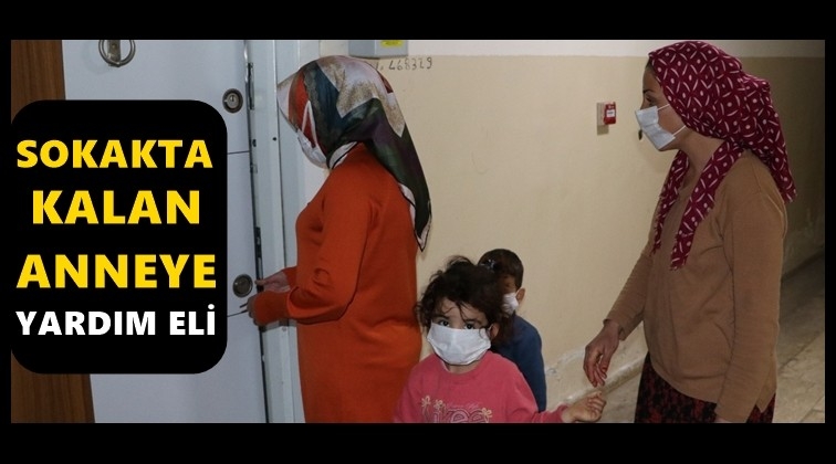 B&uuml;y&uuml;kşehir'den sokakta kalan aileye yardım eli