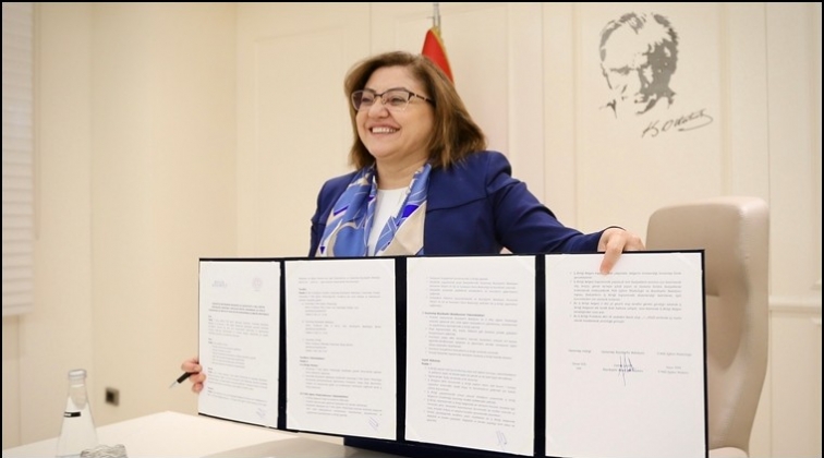 B&uuml;y&uuml;kşehir'den telekonferansla işbirliği protokol&uuml;