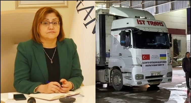 B&uuml;y&uuml;kşehir'den Ukrayna'ya yeni yardım tırı...