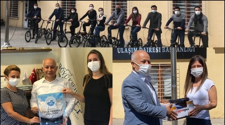 B&uuml;y&uuml;kşehir'e &ldquo;Bisiklet Dostu İşveren&rdquo; unvanı