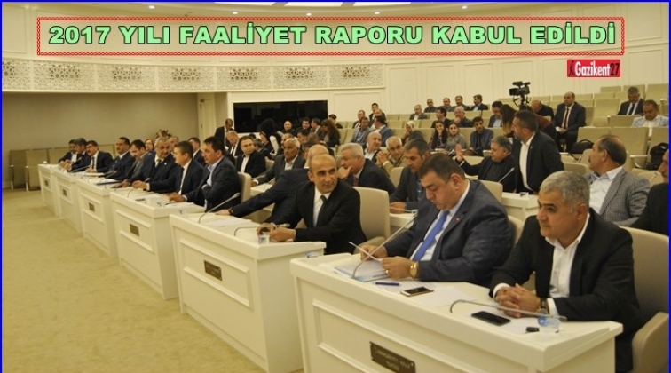 Büyükşehir'de 2017 faaliyet raporu kabul edildi