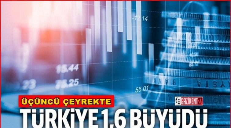 Büyüme rakamları açıklandı