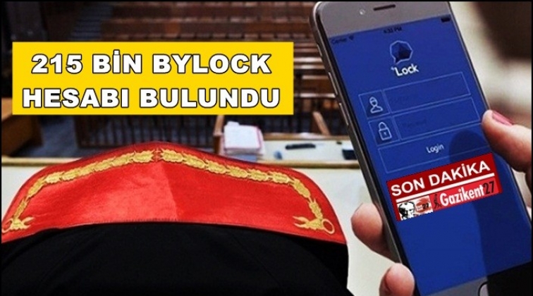 ByLock'ta bugüne kadar 215 bin 92 hesap