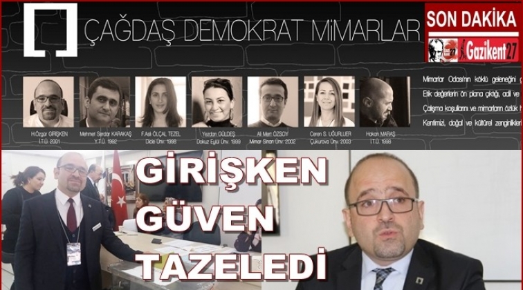 &Ccedil;ağdaş Demokrat Mimarlar farklı kazandı