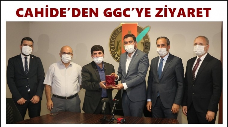Cahide'den GGC'ye ziyaret