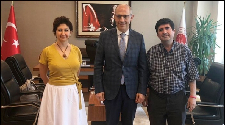 CAHİDE&rsquo;den Navdar&rsquo;a teşekk&uuml;r ziyareti