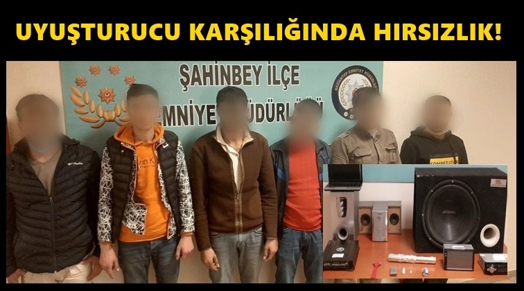 &Ccedil;aldıklarını uyuşturucu karşılığında sattılar!