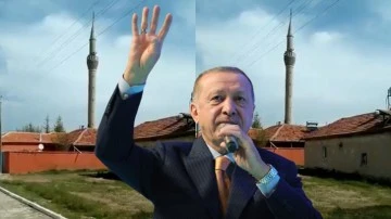 Cami hoparl&ouml;r&uuml;nden Erdoğan'ın yapacağı a&ccedil;ılışa &ccedil;ağrı