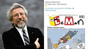 Can D&uuml;ndar'a karikat&uuml;r soruşturması!