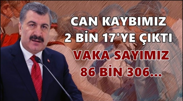 Can kaybımız 2 bin 17'ye y&uuml;kseldi!