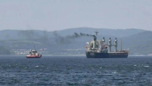 Çanakkale Boğazı'nda gemi arızası!