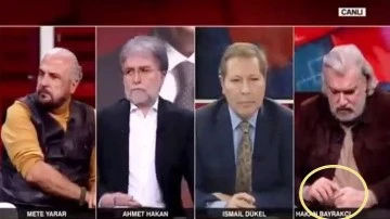 Canlı yayında tırnak kesen Hakan Bayrak&ccedil;ı konuştu