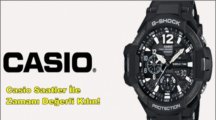 Casio Saatler İle Zamanı Değerli Kılın!