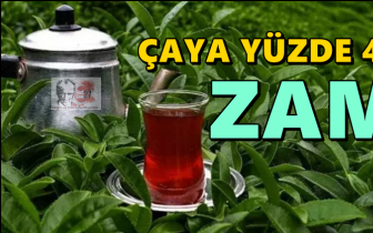 &Ccedil;aykur'dan &ccedil;aya y&uuml;zde 43.7 zam!