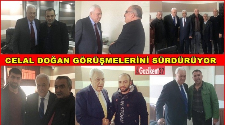 Celal Doğan'a ziyaret&ccedil;i akını