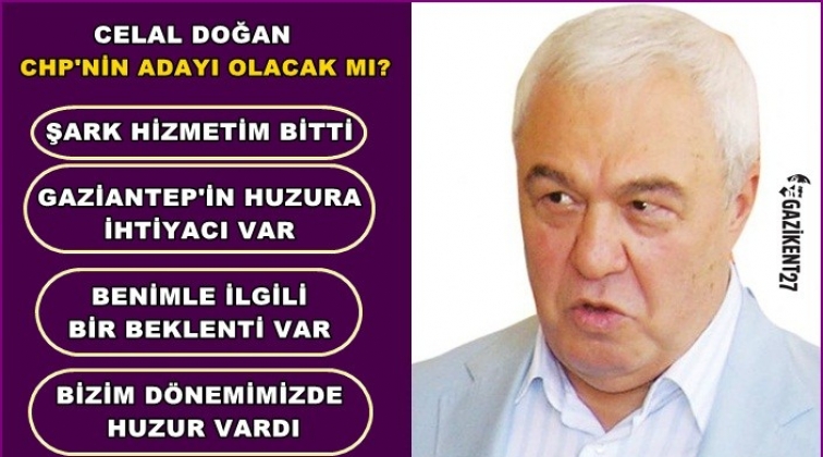 Celal Doğan'dan &ccedil;arpıcı a&ccedil;ıklama