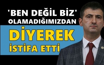 &Ccedil;elebi, Memleket Partisi'nden istifa etti!