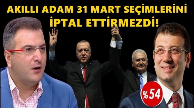Cem K&uuml;&ccedil;&uuml;k: Akıllı adam İstanbul se&ccedil;imini tekrarlatmazdı!