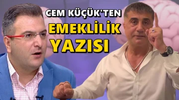 Cem K&uuml;&ccedil;&uuml;k'ten emeklilik yazısı...