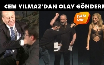 Cem Yılmaz'dan Sarıkaya'ya 'tokat' g&ouml;ndermesi...