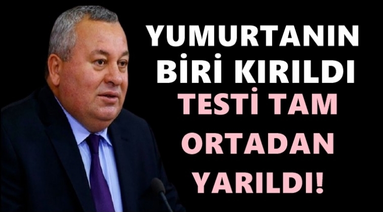 Cemal Enginyurt: Testi tam ortadan yarıldı!..