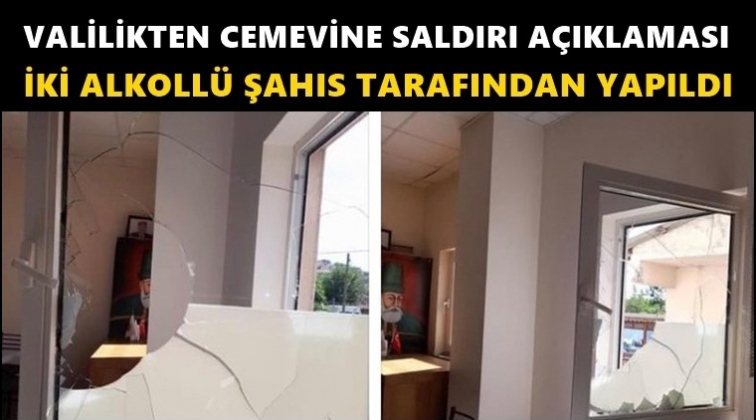 Cemevine d&uuml;zenlenen saldırıya ilişkin a&ccedil;ıklama...