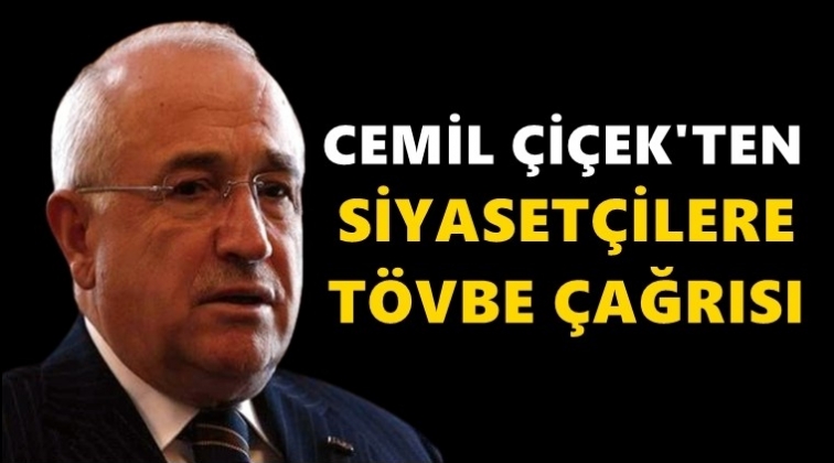 Cemil &Ccedil;i&ccedil;ek'ten 't&ouml;vbe' &ccedil;ağrısı!..