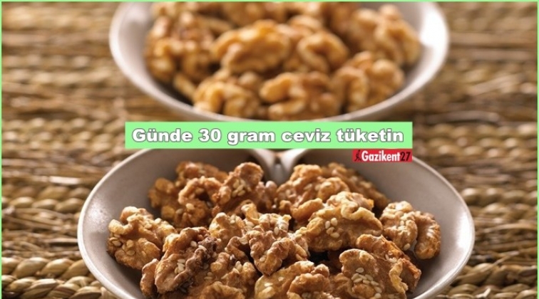 Ceviz t&uuml;ketimi kalp sağlığı i&ccedil;in &ouml;nemli