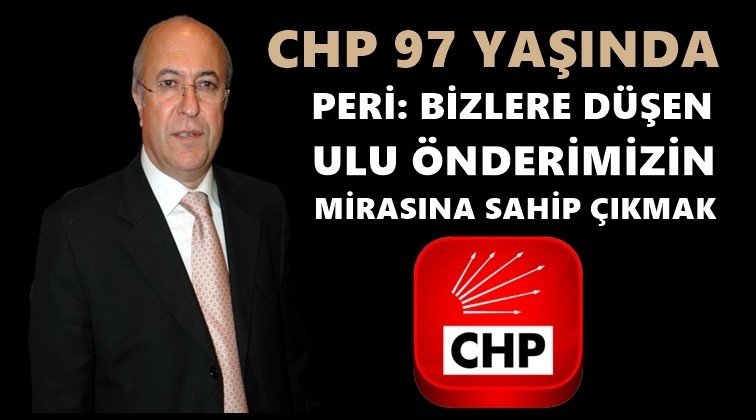 CHP 97 yaşında...