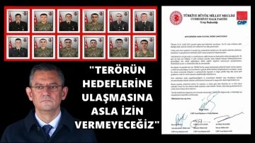 CHP'den bildiri: Terörün hedeflerine ulaşmasına asla müsaade etmeyeceğiz