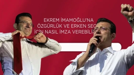 CHP'den İmamoğlu'na 'nasıl imza verebilirim?' videosu!