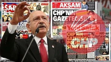 CHP&rsquo;den o manşetlere su&ccedil; duyurusu...