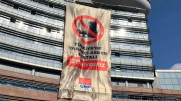 CHP'den dev afiş: Türkiye'de yabancı asker postalı istemiyoruz!