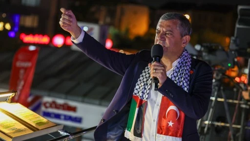 CHP'den Trump-Erdoğan görüşmesi öncesi Filistin'e destek mitingi...