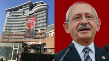 CHP'den &ldquo;Yeter! S&ouml;z Milletin&rdquo; afişi...