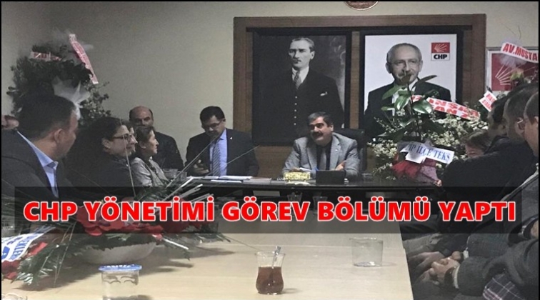 CHP Gaziantep il y&ouml;netimi g&ouml;rev b&ouml;l&uuml;m&uuml; yaptı
