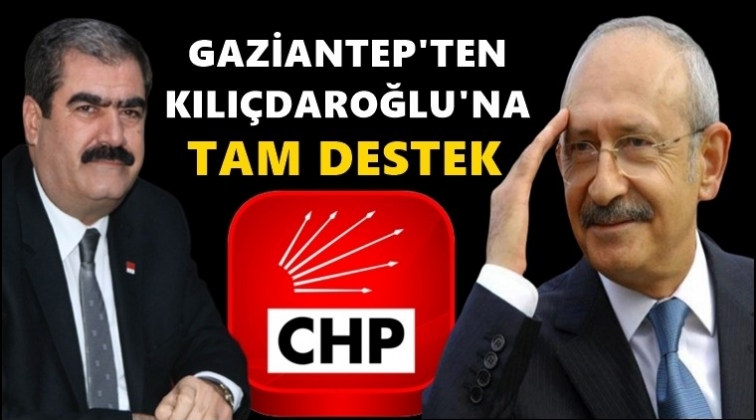 CHP Gaziantep’ten Kılıçdaroğlu’na tam destek
