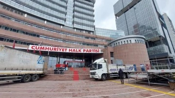 CHP Genel Merkezi'nde 'Kılıçdaroğlu' hareketliliği
