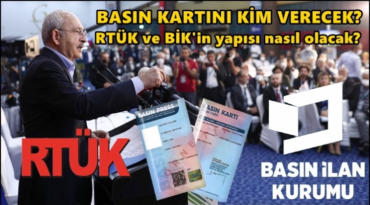 CHP iktidarında basın kartını kim verecek?